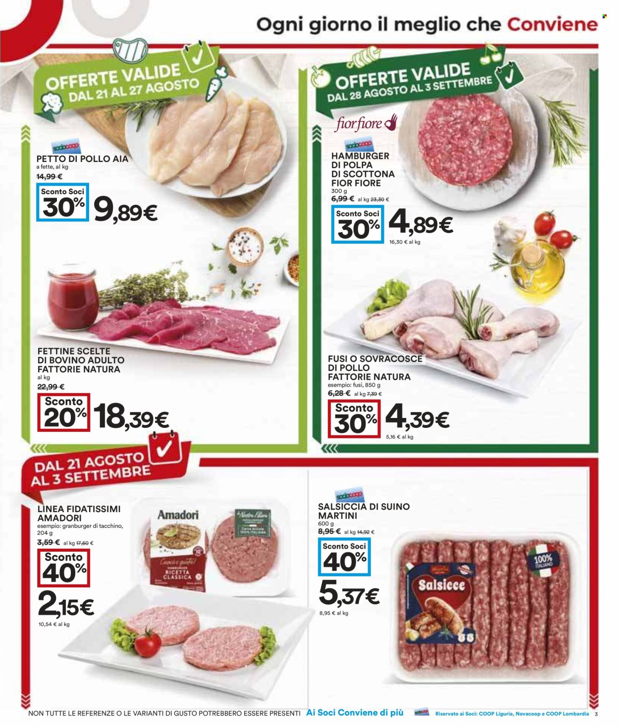 Volantino Coop - 21/8/2025 - 3/9/2025. Pagina 3