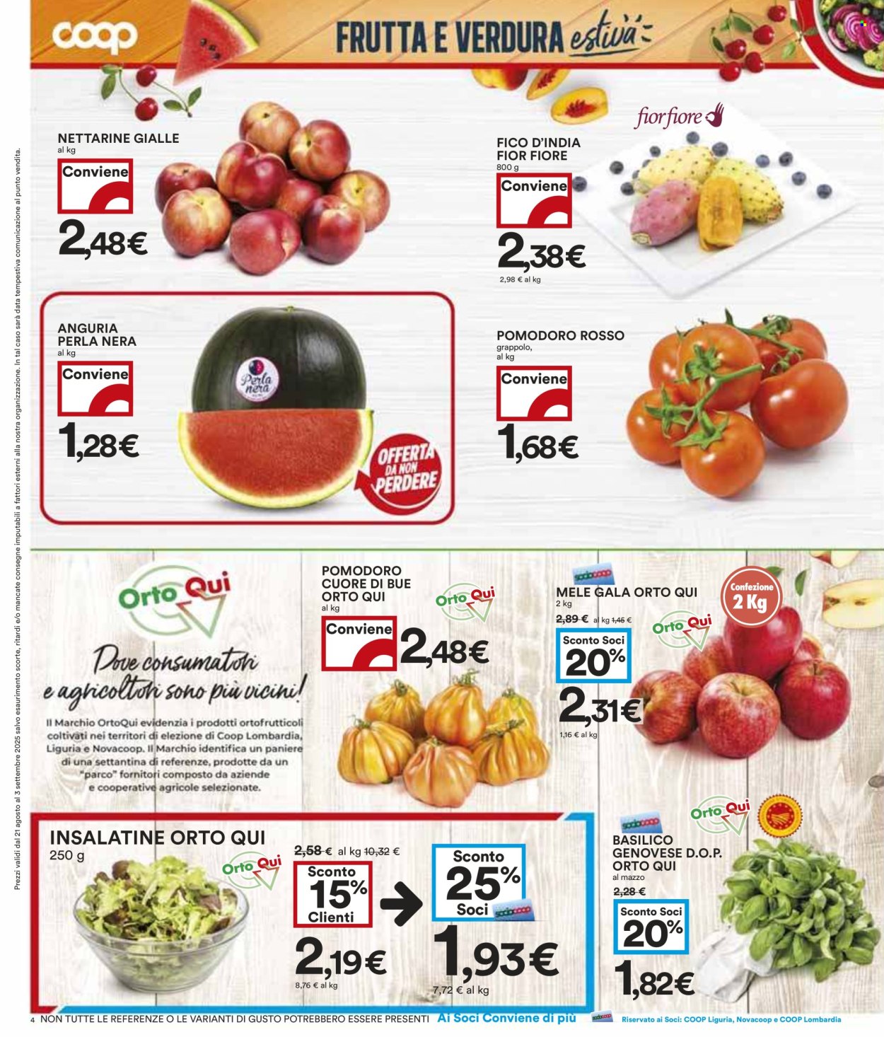 Volantino Coop - 21/8/2025 - 3/9/2025. Pagina 4