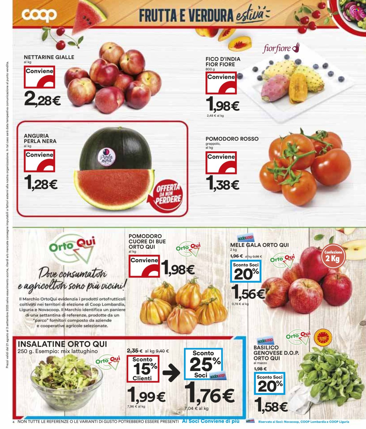 Volantino Coop - 21/8/2025 - 3/9/2025. Pagina 4