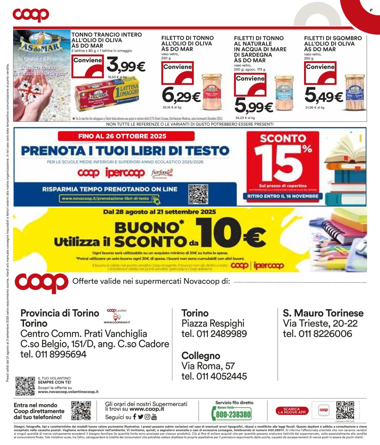 Volantino Coop - 21/8/2025 - 3/9/2025. Pagina 12