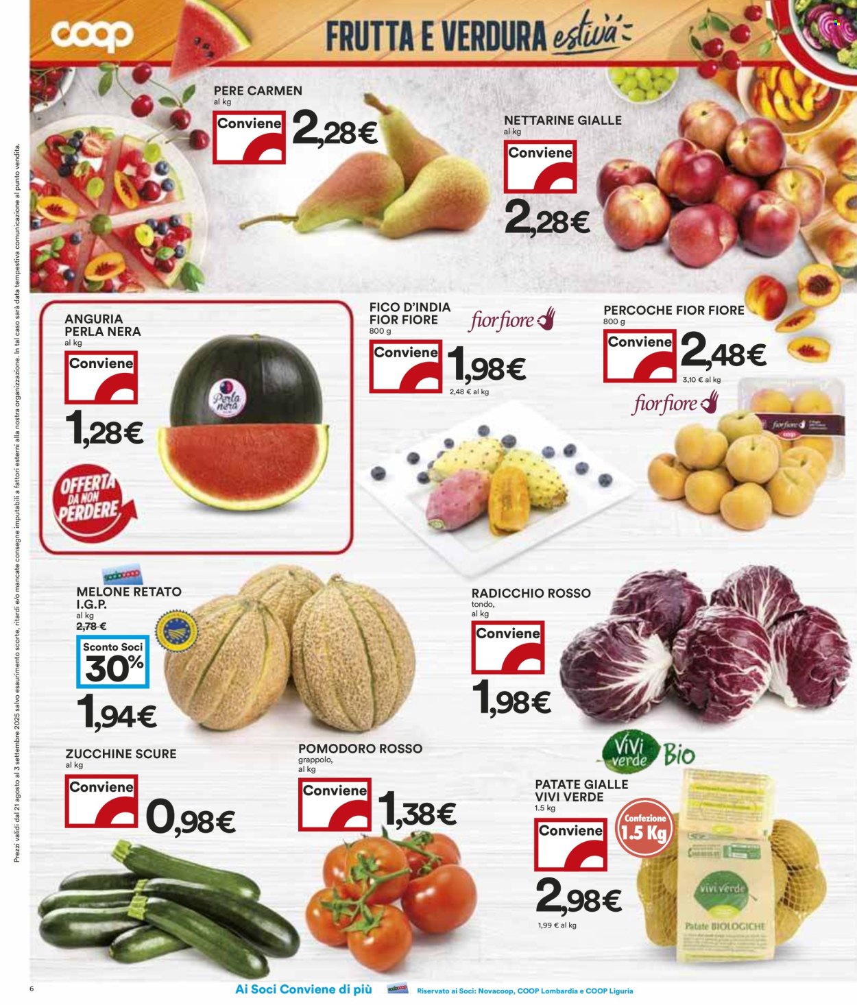 Volantino Coop - 21/8/2025 - 3/9/2025. Pagina 6
