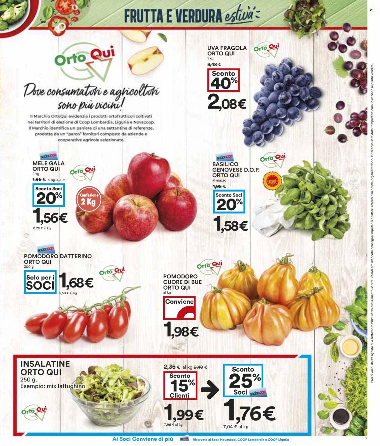 Volantino Coop - 21/8/2025 - 3/9/2025. Pagina 7