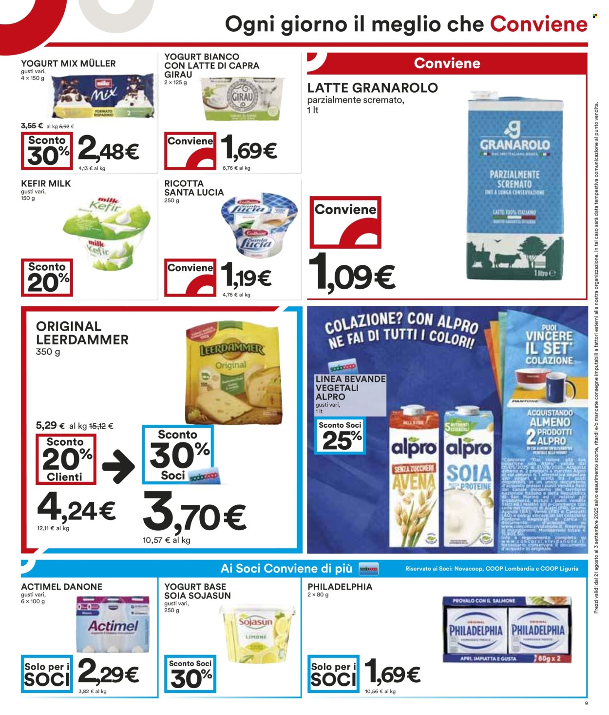 Volantino Coop - 21/8/2025 - 3/9/2025. Pagina 9