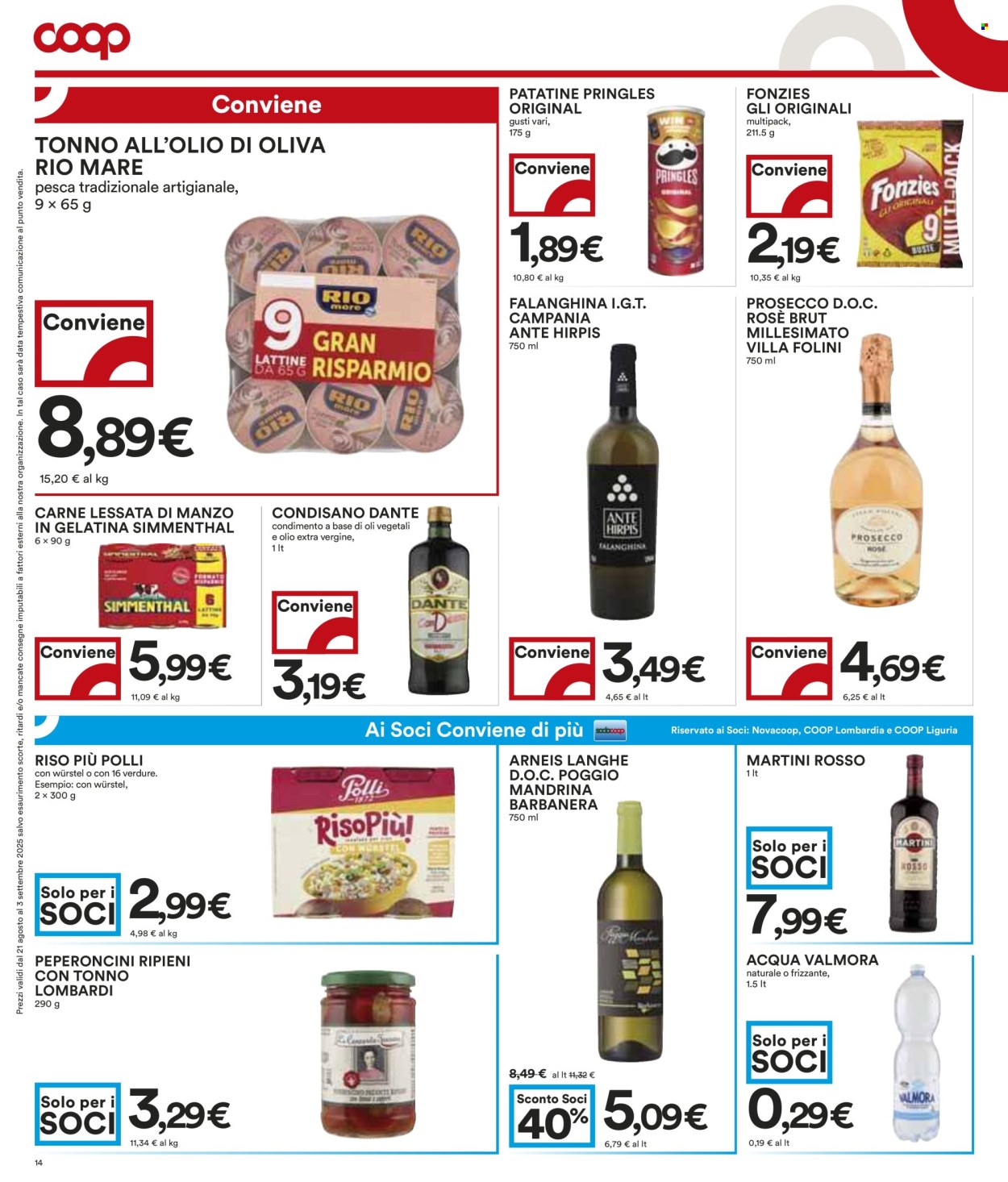 Volantino Coop - 21/8/2025 - 3/9/2025. Pagina 14
