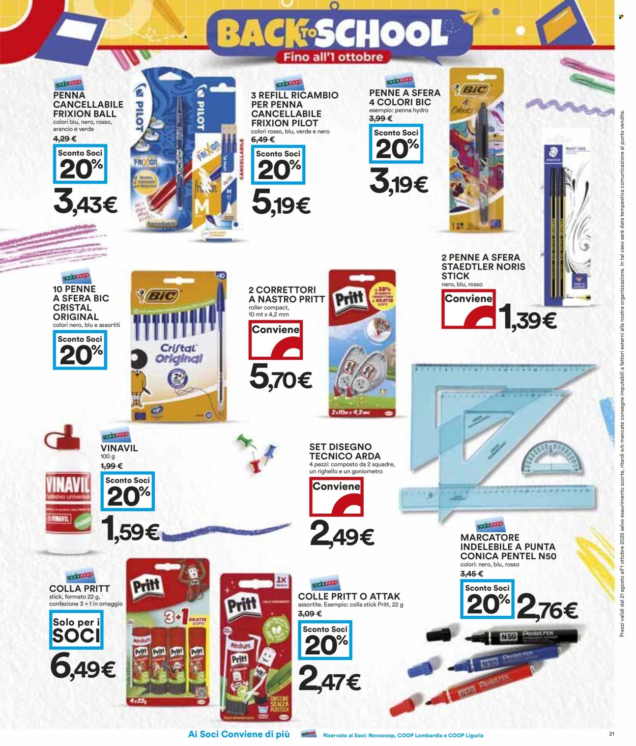 Volantino Coop - 21/8/2025 - 3/9/2025. Pagina 21