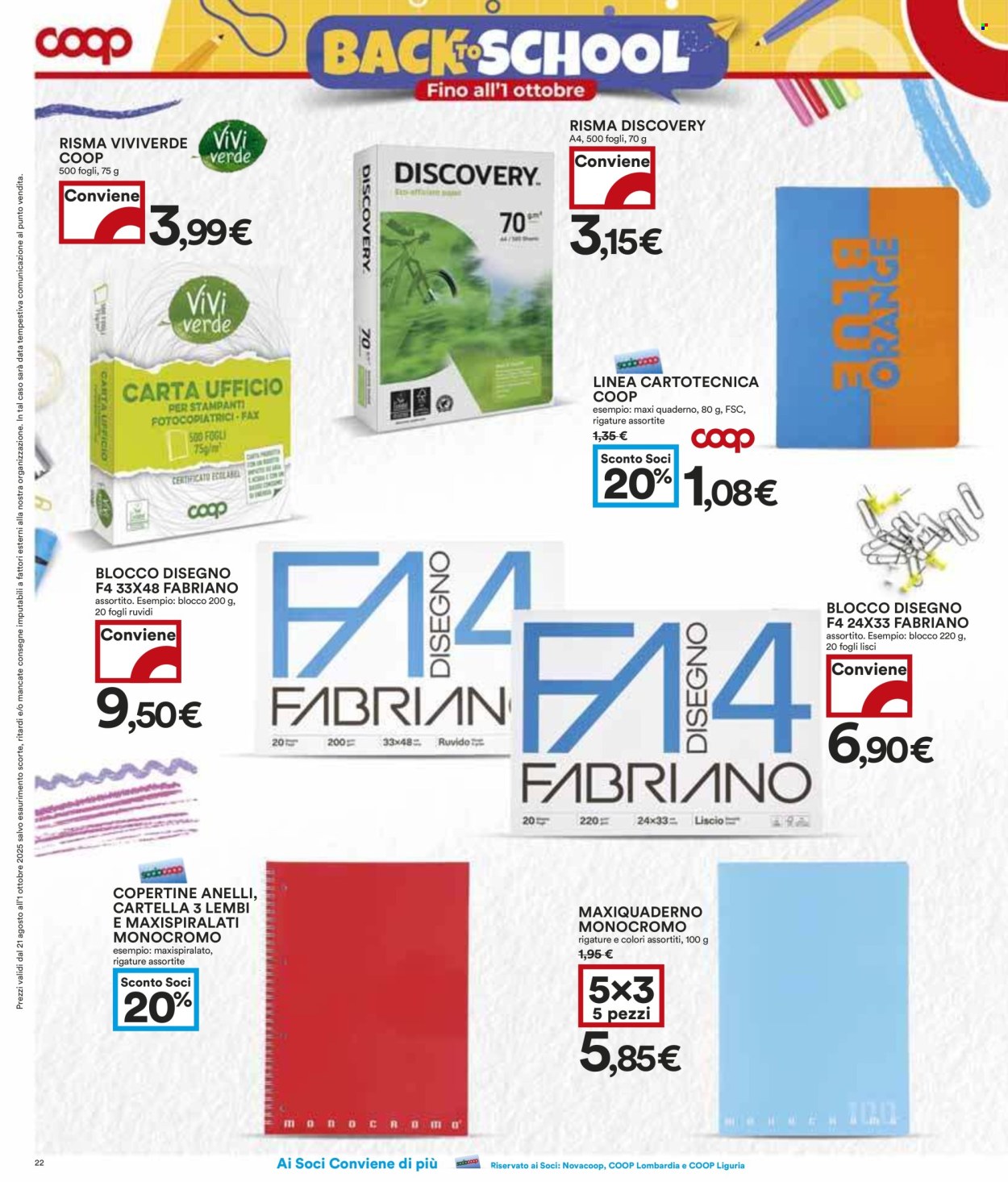 Volantino Coop - 21/8/2025 - 3/9/2025. Pagina 22