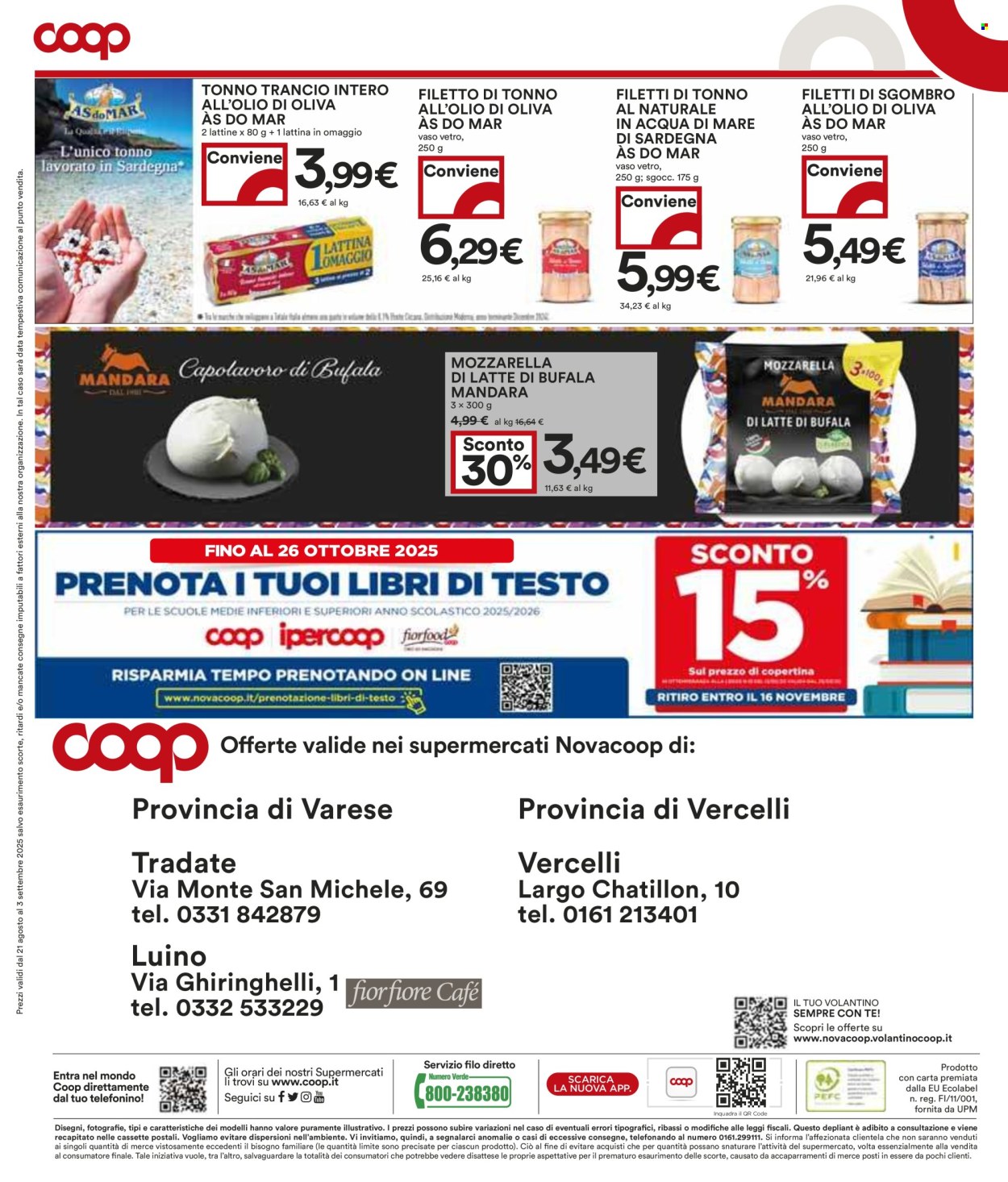 Volantino Coop - 21/8/2025 - 3/9/2025. Pagina 29