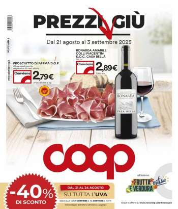 Volantino Coop - 21/8/2025 - 3/9/2025.