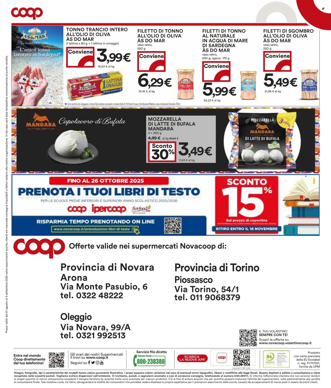 Volantino Coop - 21/8/2025 - 3/9/2025. Pagina 29