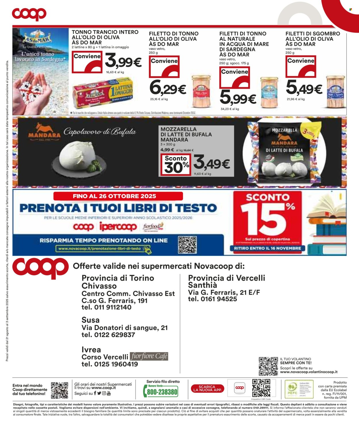 Volantino Coop - 21/8/2025 - 3/9/2025. Pagina 29