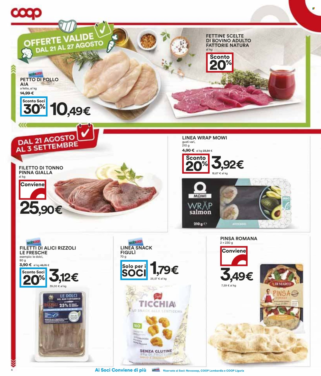 Volantino Coop - 21/8/2025 - 3/9/2025. Pagina 4