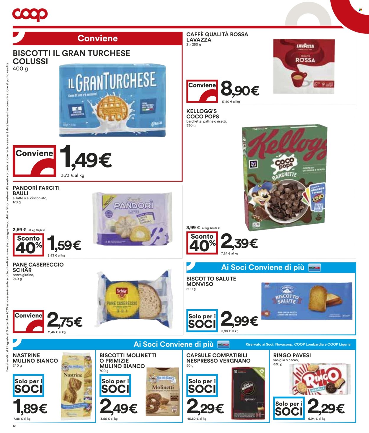 Volantino Coop - 21/8/2025 - 3/9/2025. Pagina 12