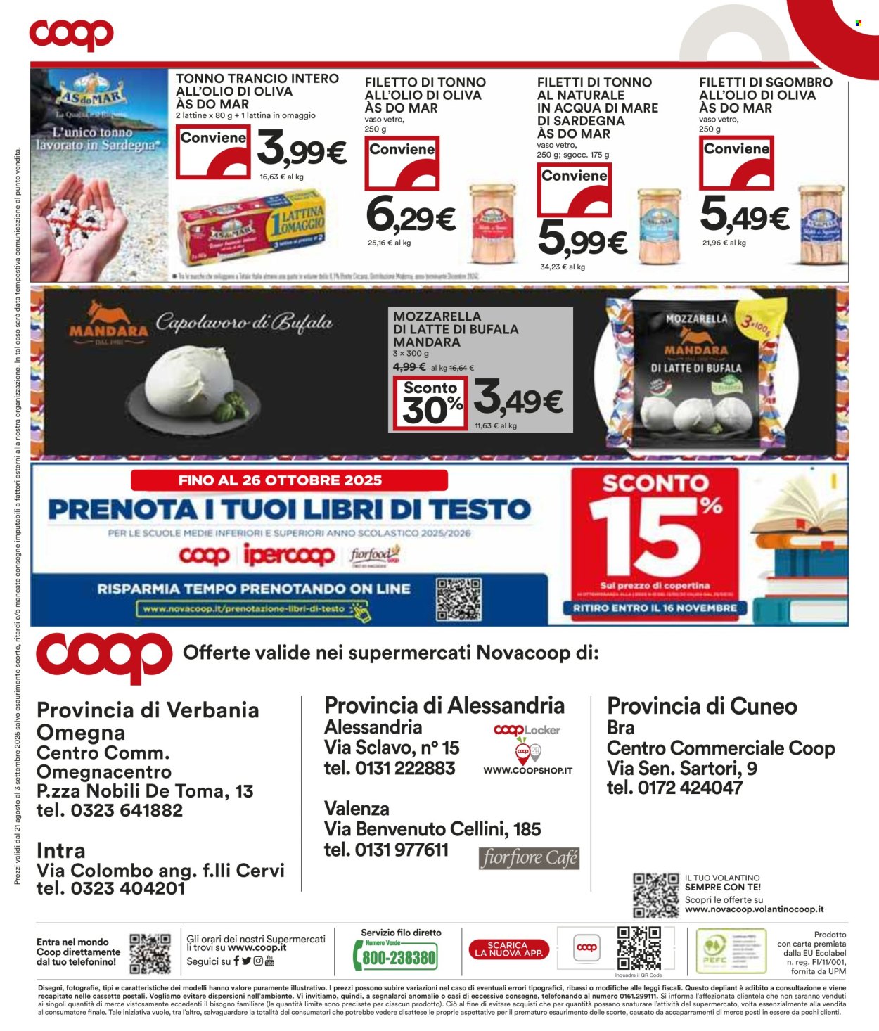 Volantino Coop - 21/8/2025 - 3/9/2025. Pagina 29