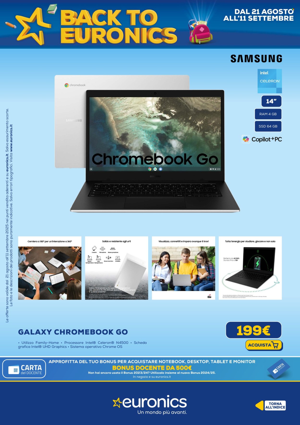 Volantino Euronics - 21/8/2025 - 11/9/2025. Pagina 3