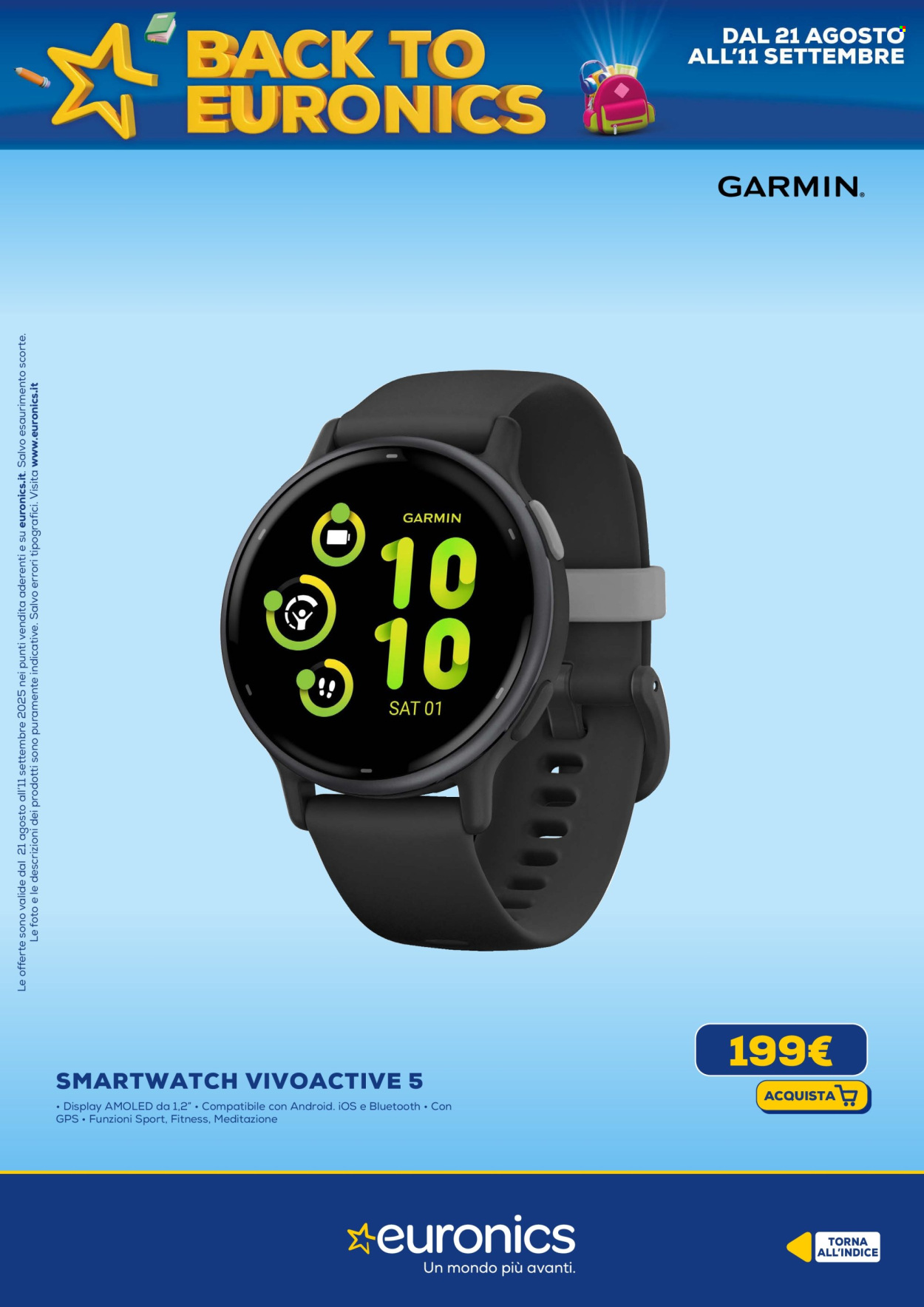 Volantino Euronics - 21/8/2025 - 11/9/2025. Pagina 31