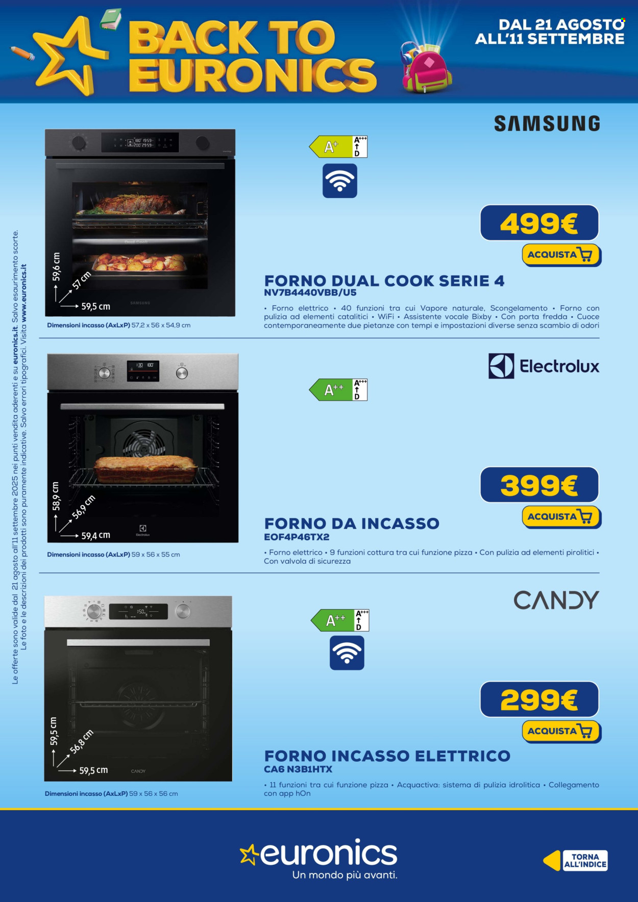 Volantino Euronics - 21/8/2025 - 11/9/2025. Pagina 35
