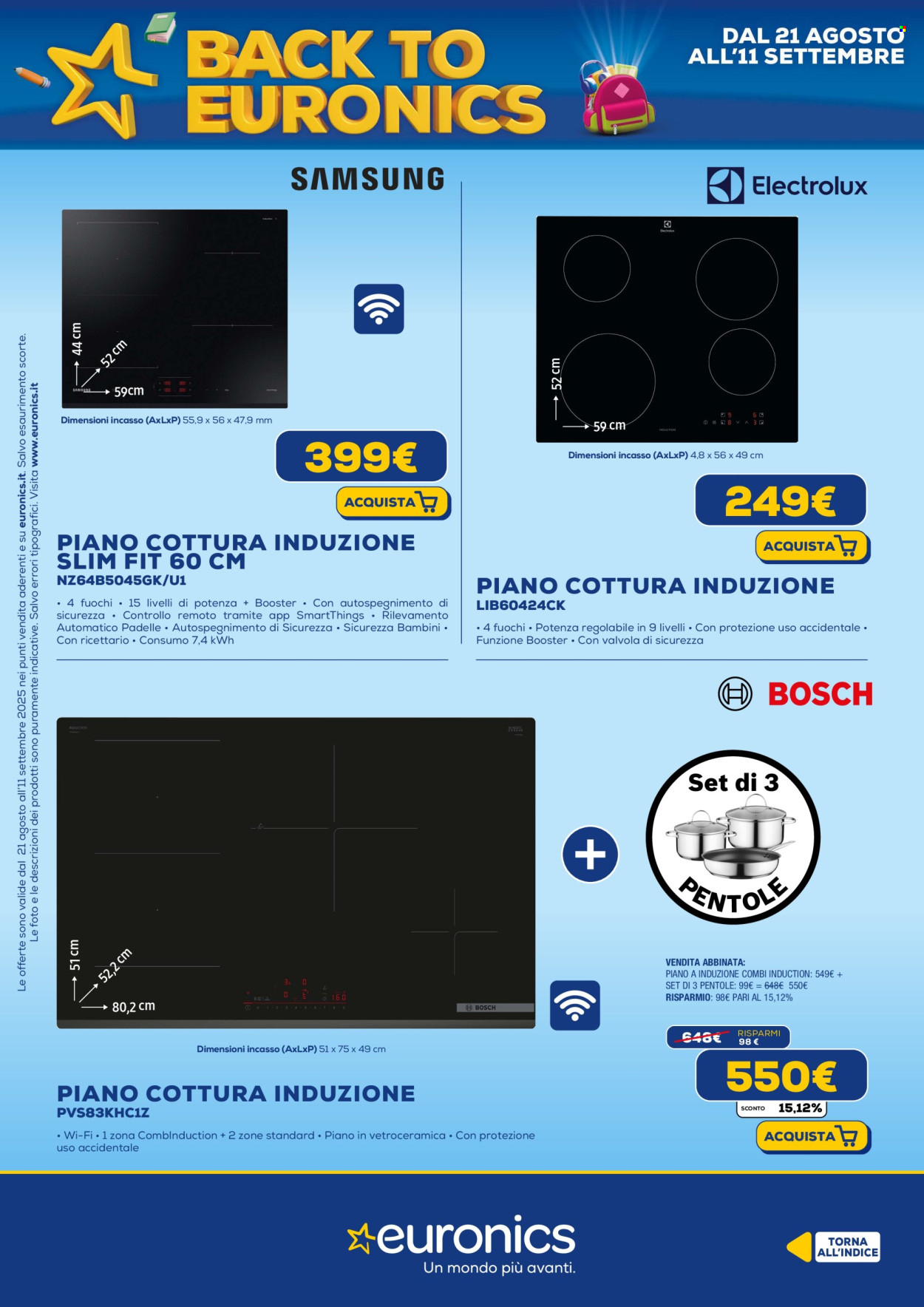 Volantino Euronics - 21/8/2025 - 11/9/2025. Pagina 36