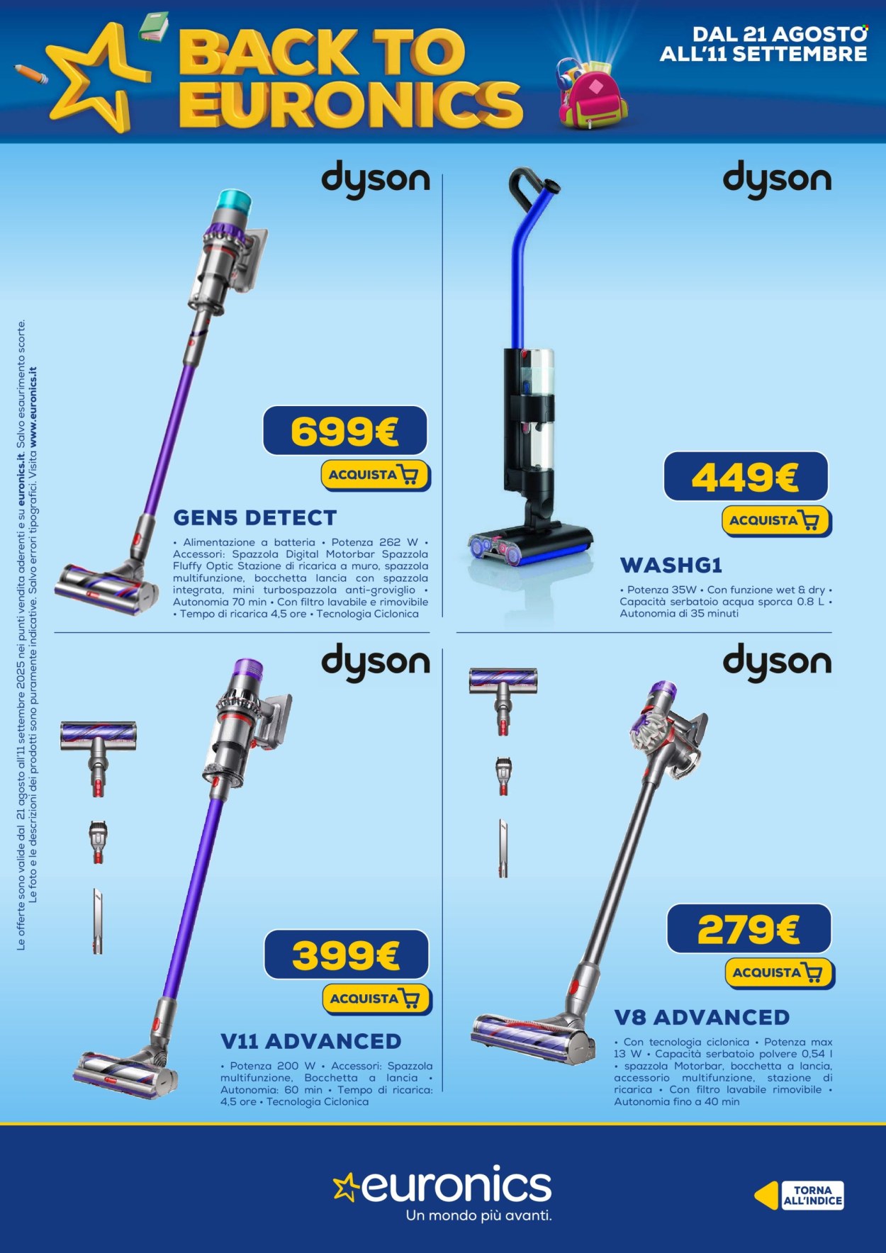 Volantino Euronics - 21/8/2025 - 11/9/2025. Pagina 38