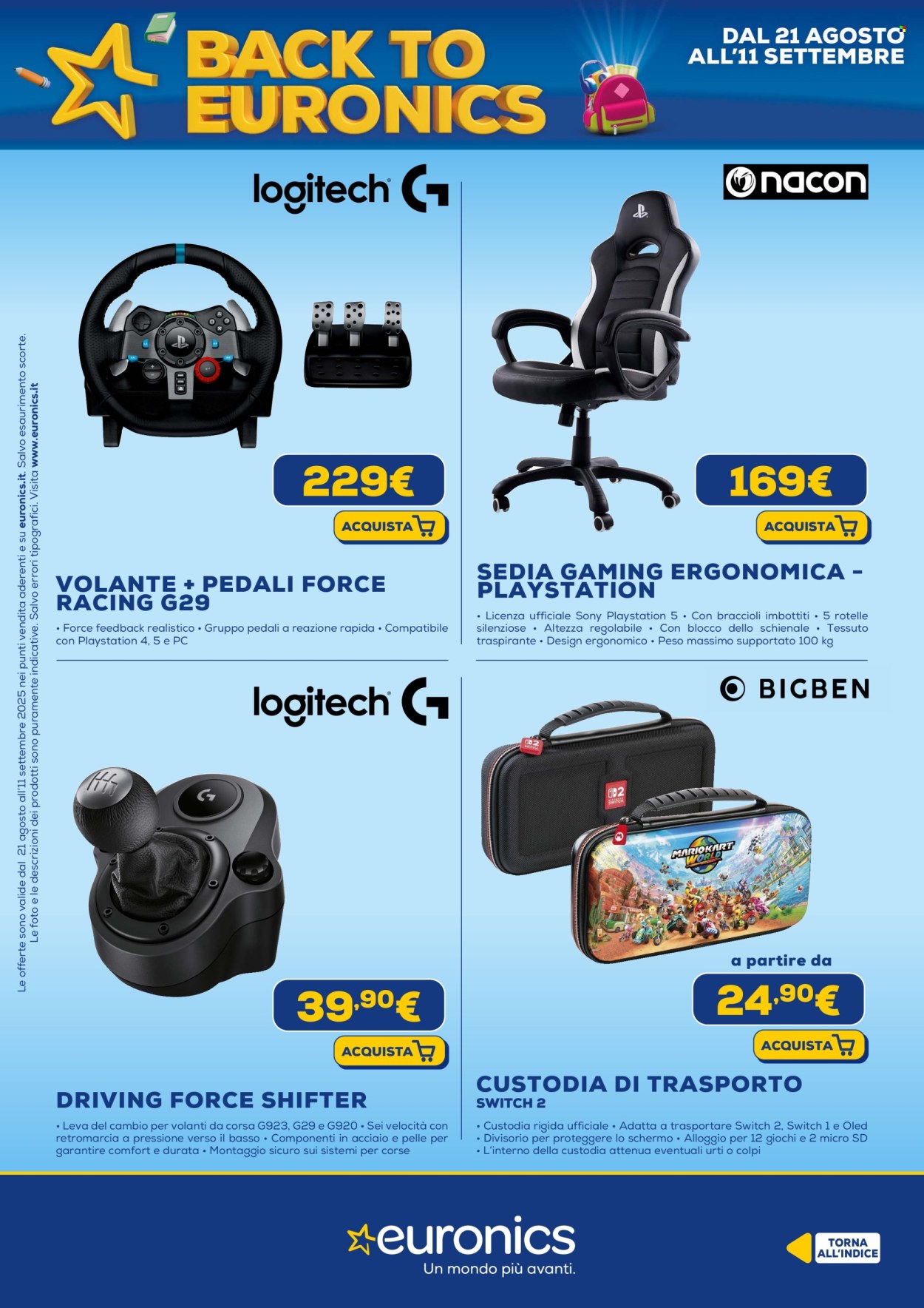 Volantino Euronics - 21/8/2025 - 11/9/2025. Pagina 54