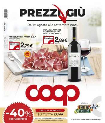 Volantino Coop - 21/8/2025 - 3/9/2025.