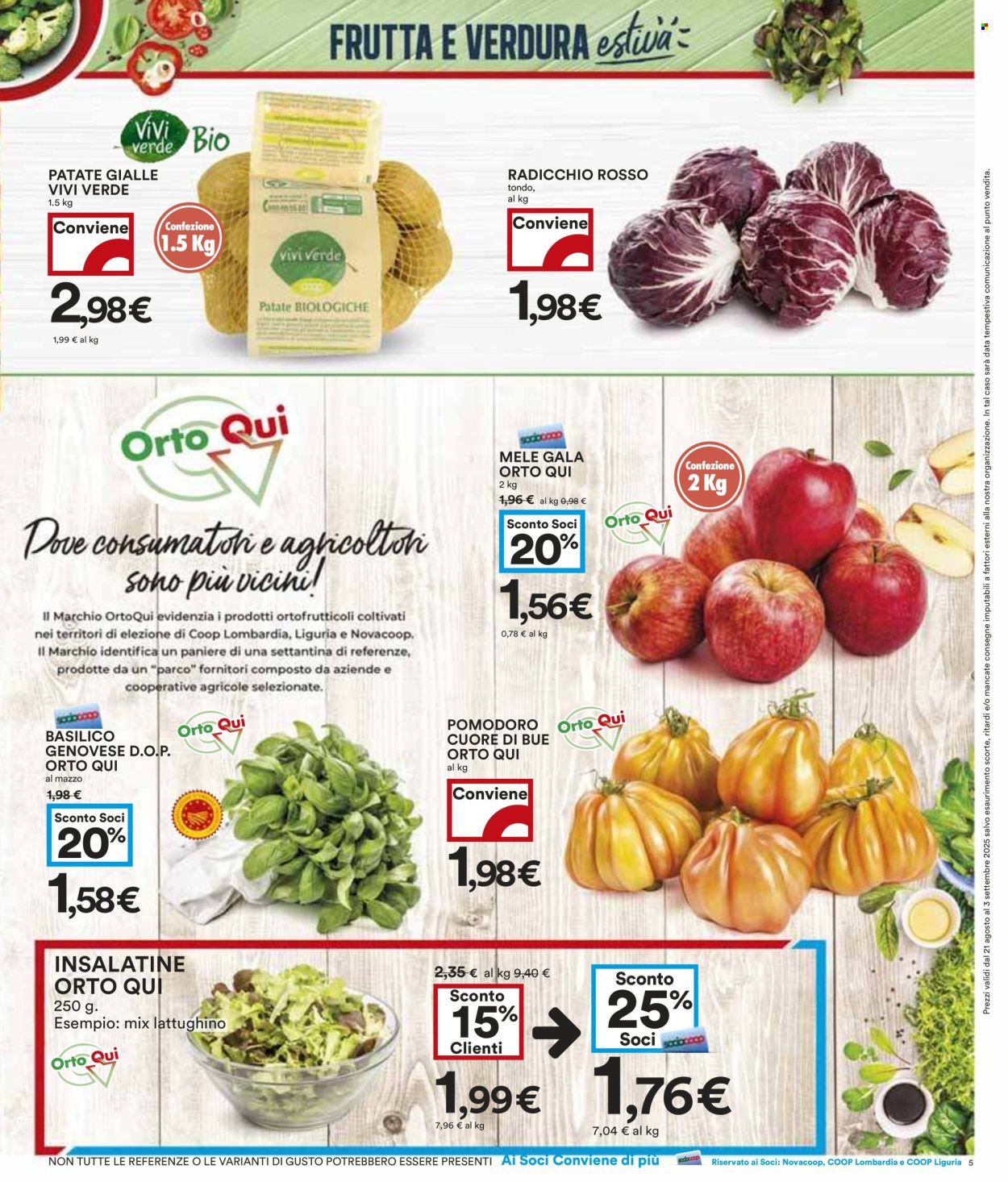 Volantino Coop - 21/8/2025 - 3/9/2025. Pagina 5