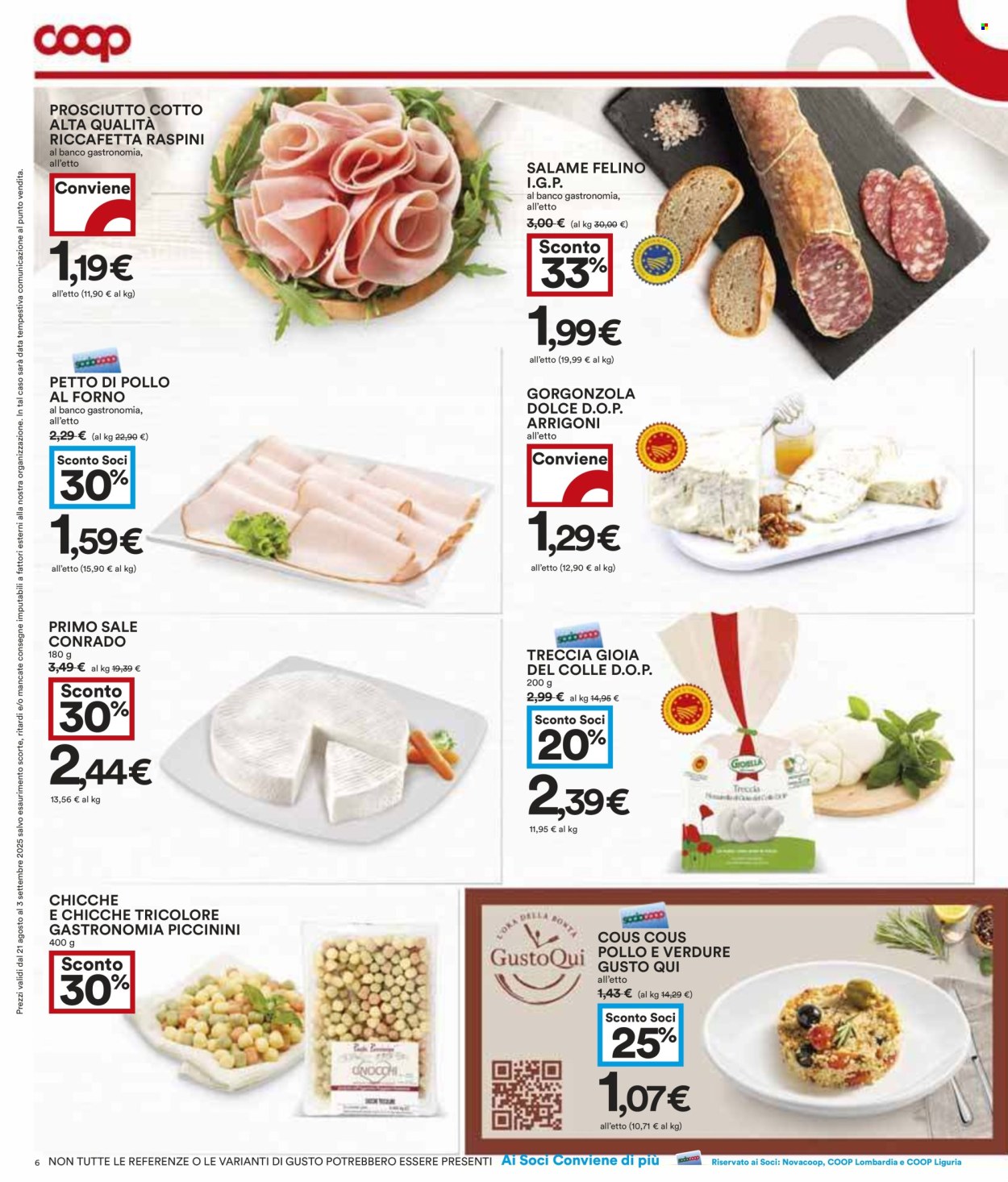 Volantino Coop - 21/8/2025 - 3/9/2025. Pagina 6
