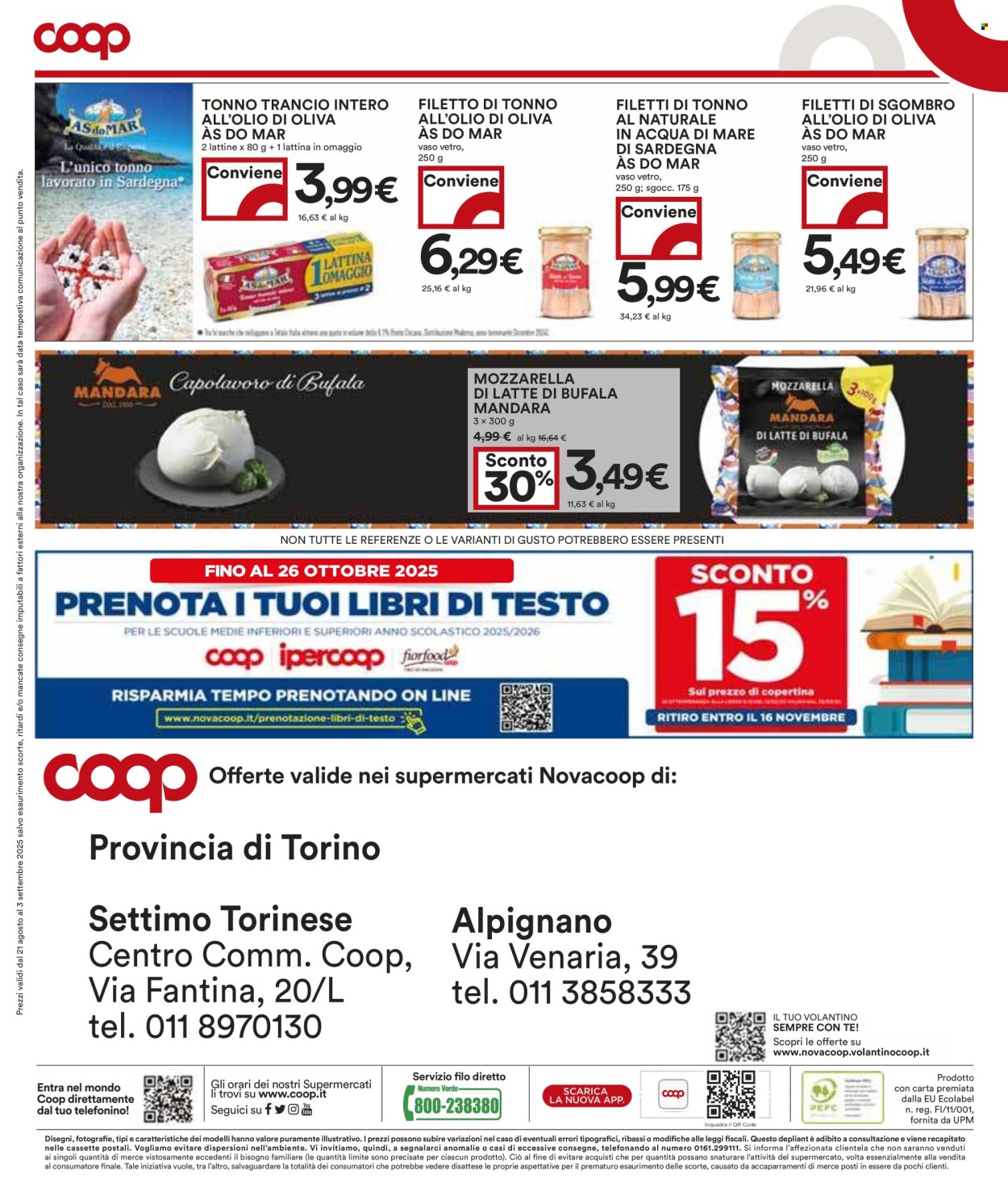 Volantino Coop - 21/8/2025 - 3/9/2025. Pagina 20