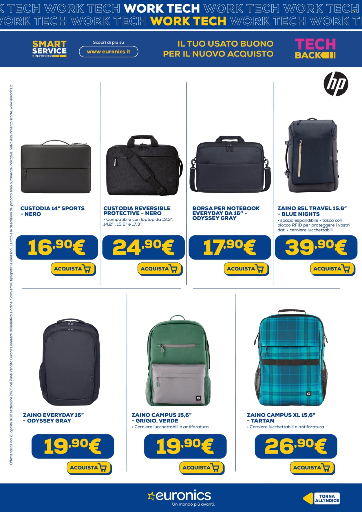 Volantino Euronics - 21/8/2025 - 18/9/2025. Pagina 22