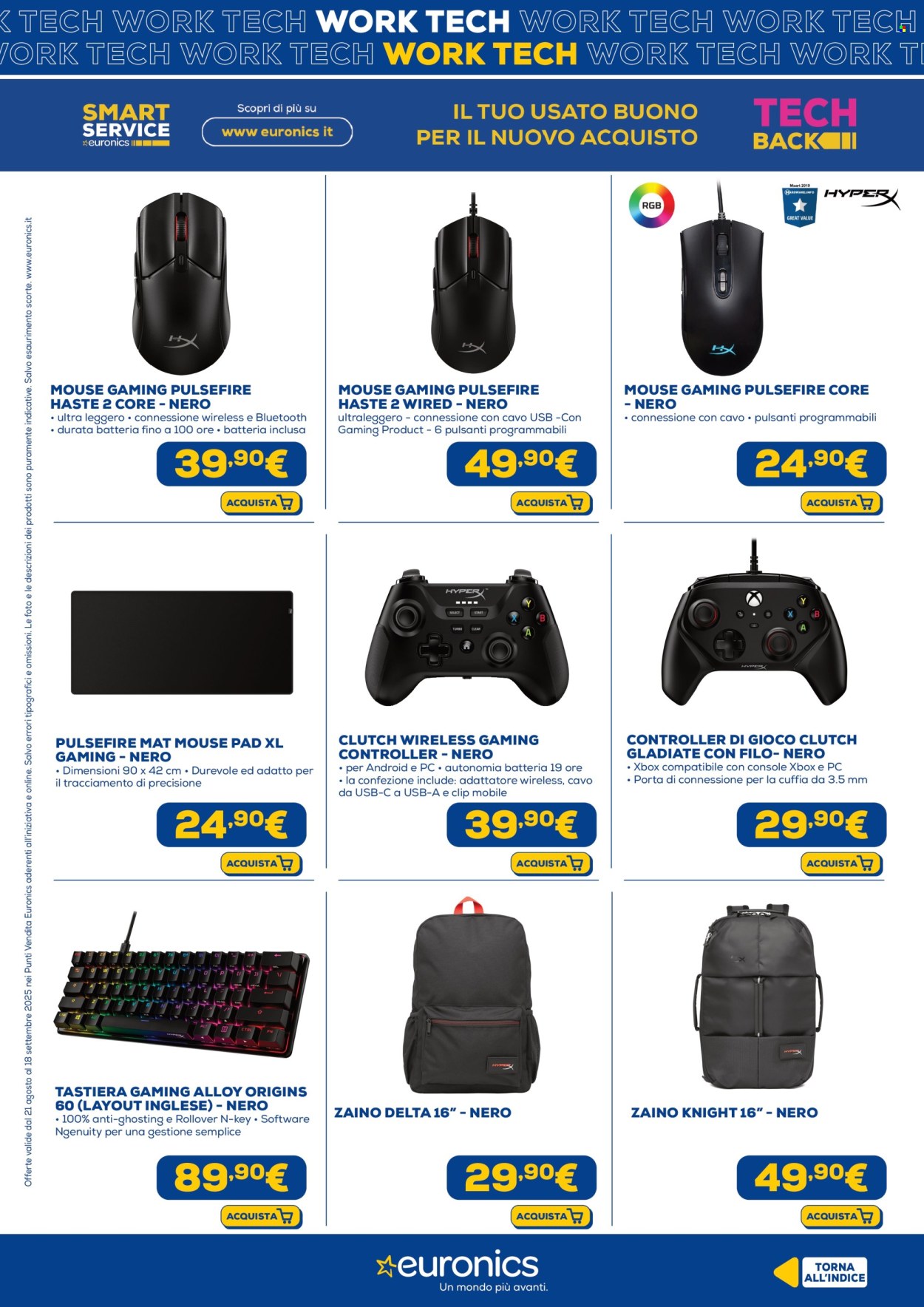 Volantino Euronics - 21/8/2025 - 18/9/2025. Pagina 24