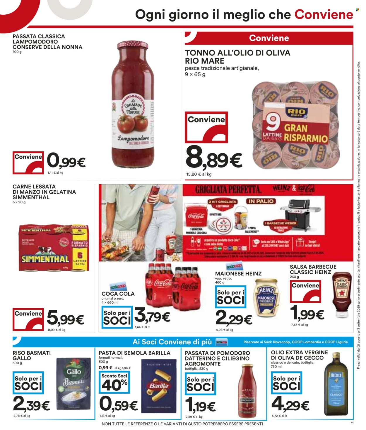 Volantino Coop - 21/8/2025 - 3/9/2025. Pagina 11