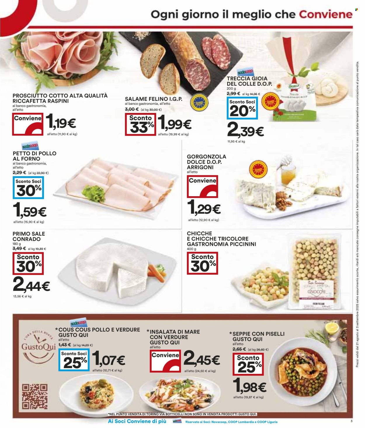 Volantino Coop - 21/8/2025 - 3/9/2025. Pagina 3