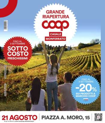 Volantino Coop - 21/8/2025 - 3/9/2025.