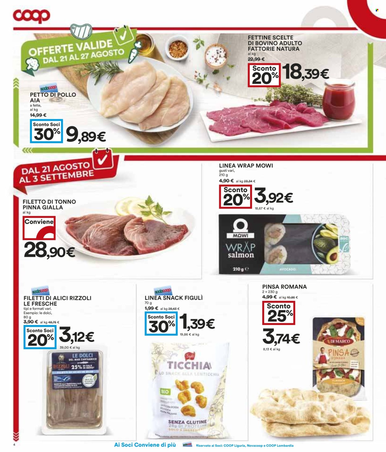 Volantino Coop - 21/8/2025 - 3/9/2025. Pagina 4