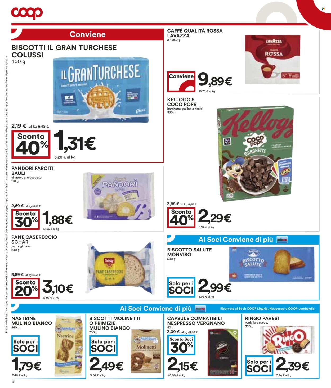 Volantino Coop - 21/8/2025 - 3/9/2025. Pagina 12