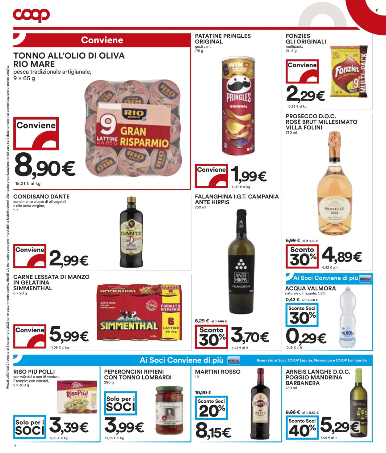 Volantino Coop - 21/8/2025 - 3/9/2025. Pagina 14