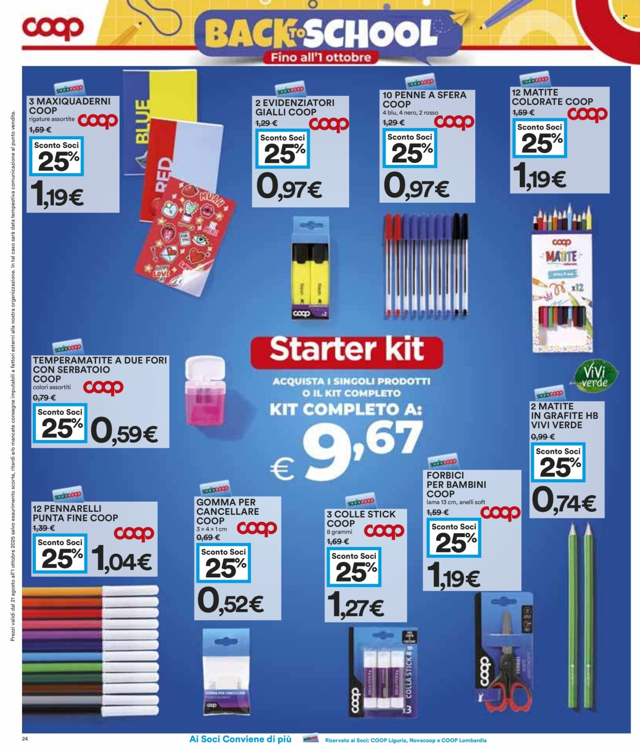 Volantino Coop - 21/8/2025 - 3/9/2025. Pagina 24