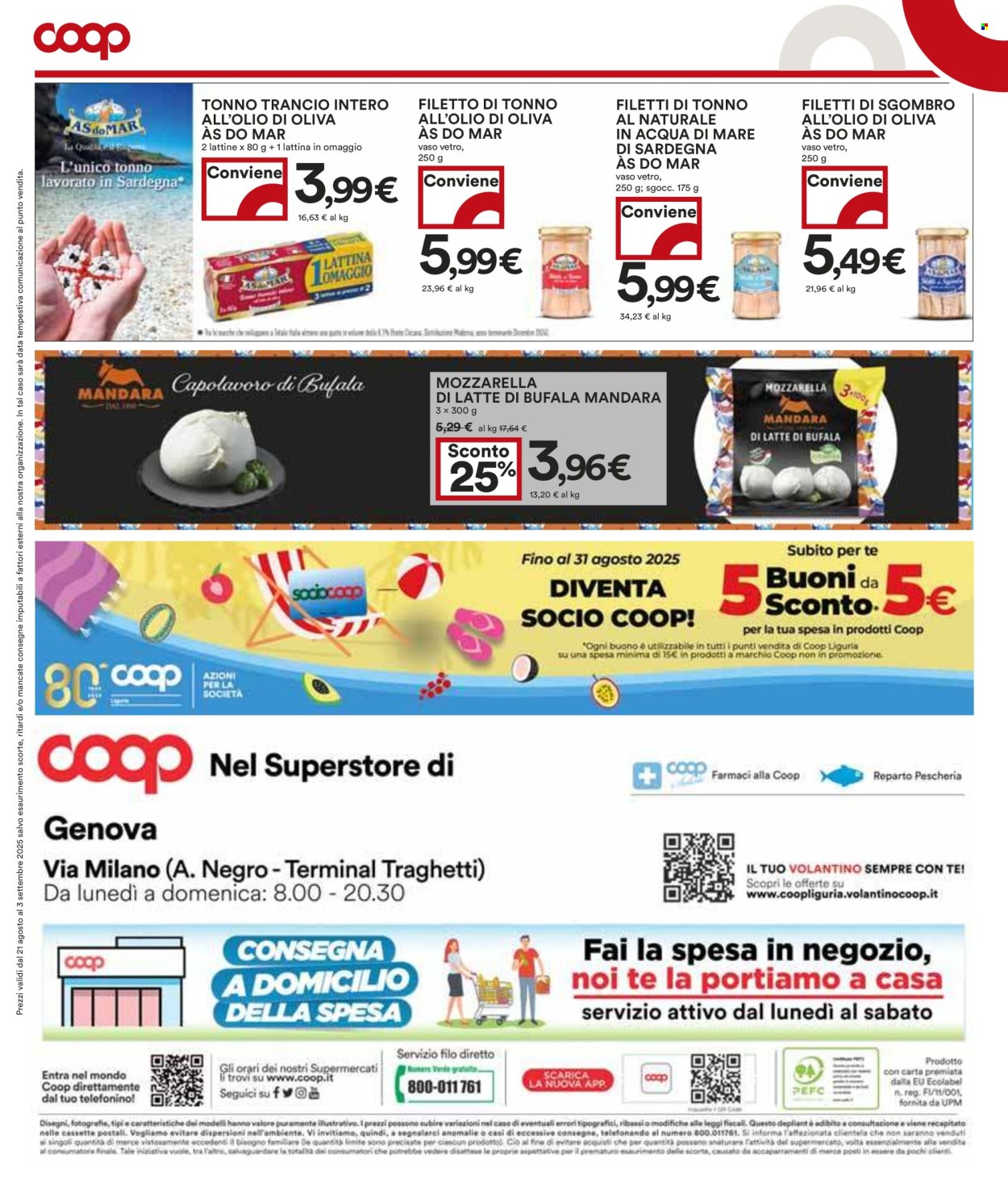 Volantino Coop - 21/8/2025 - 3/9/2025. Pagina 29