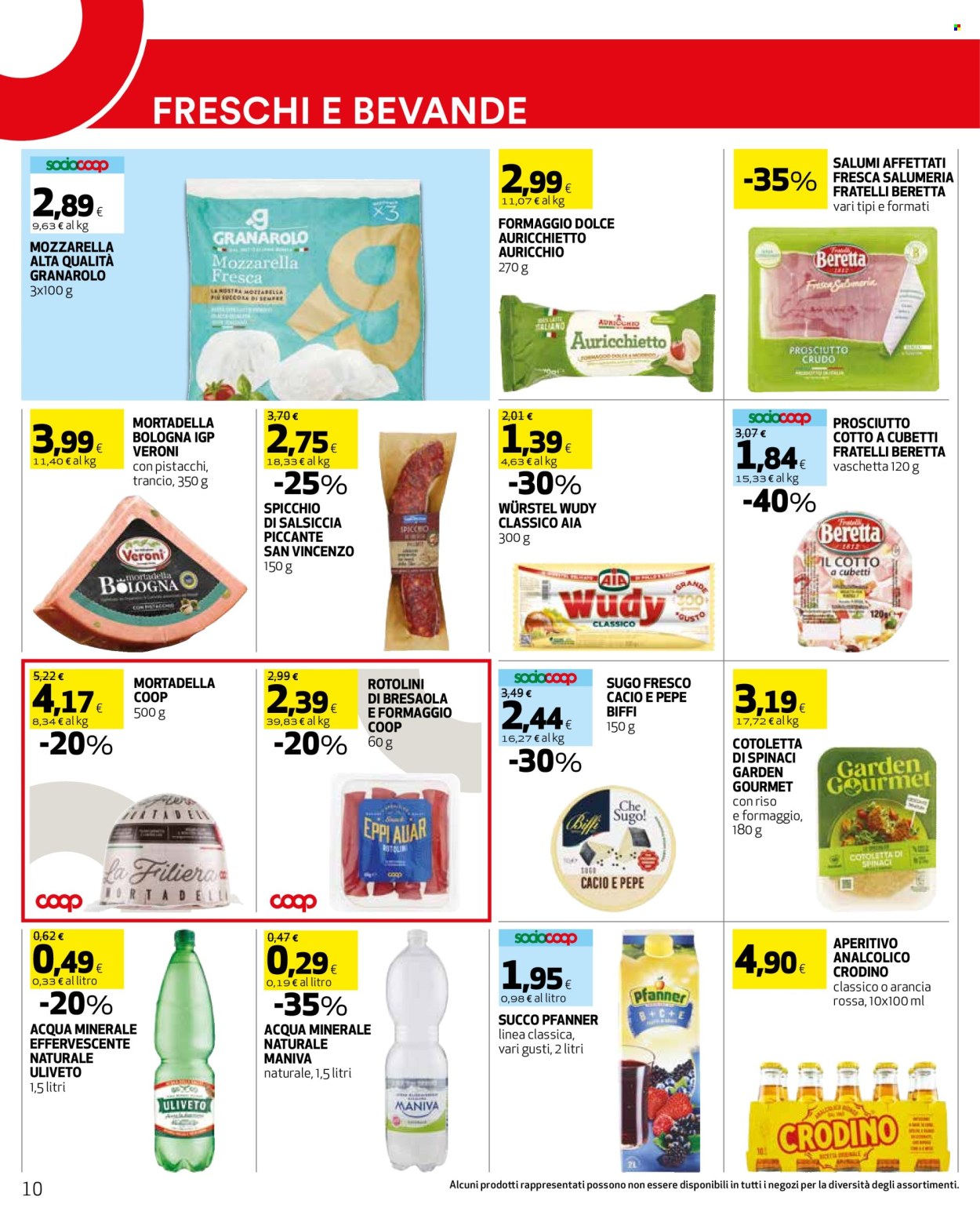 Volantino Coop - 21/8/2025 - 3/9/2025. Pagina 10