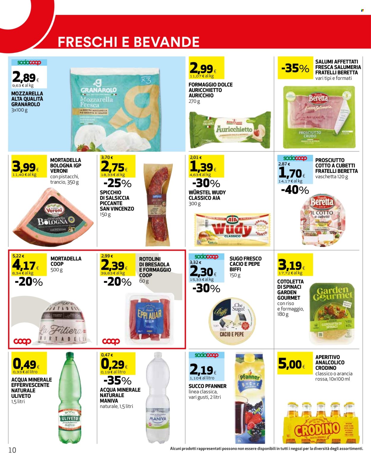 Volantino Coop - 21/8/2025 - 3/9/2025. Pagina 10