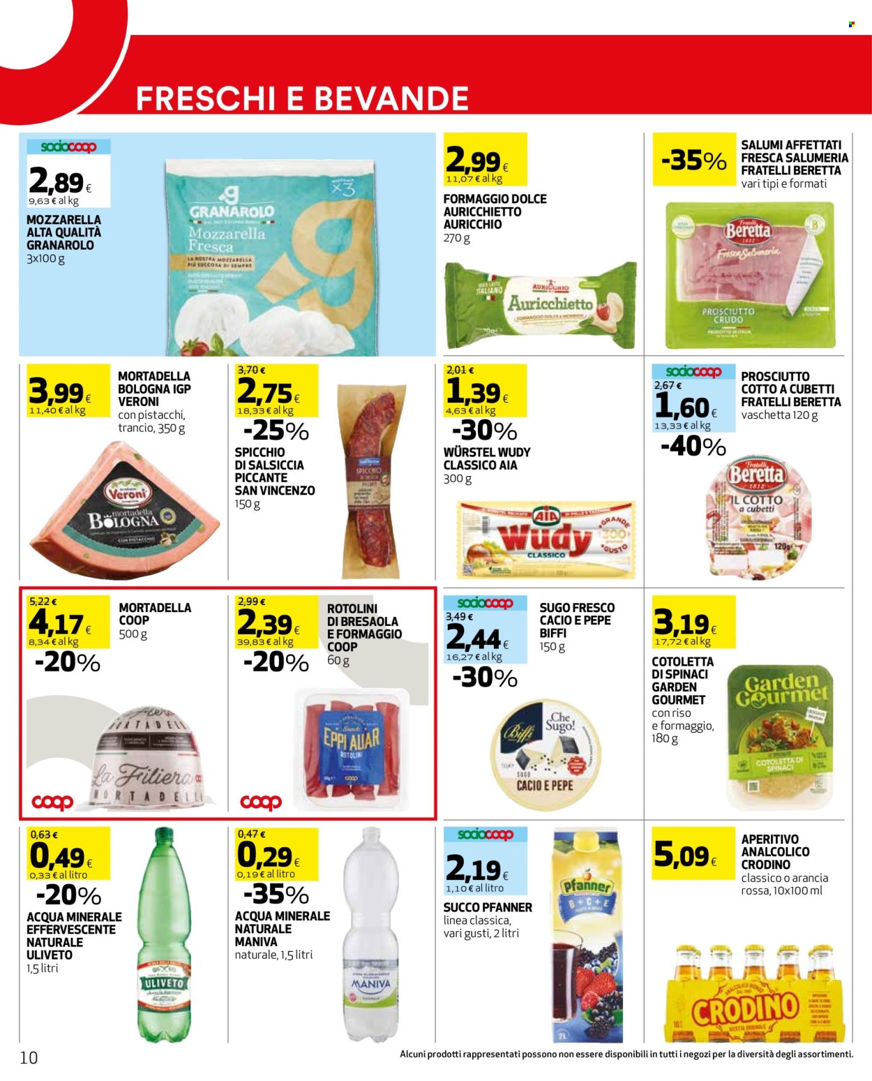 Volantino Coop - 21/8/2025 - 3/9/2025. Pagina 10