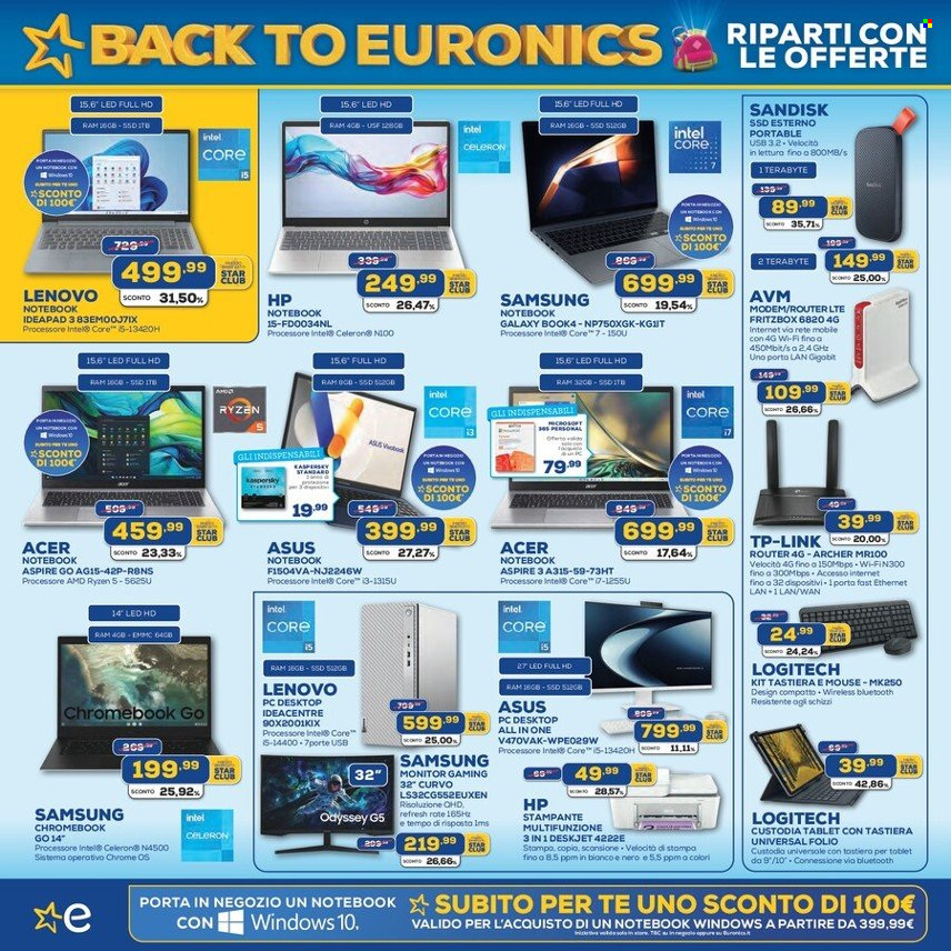 Volantino Euronics - 21/8/2025 - 11/9/2025. Pagina 2