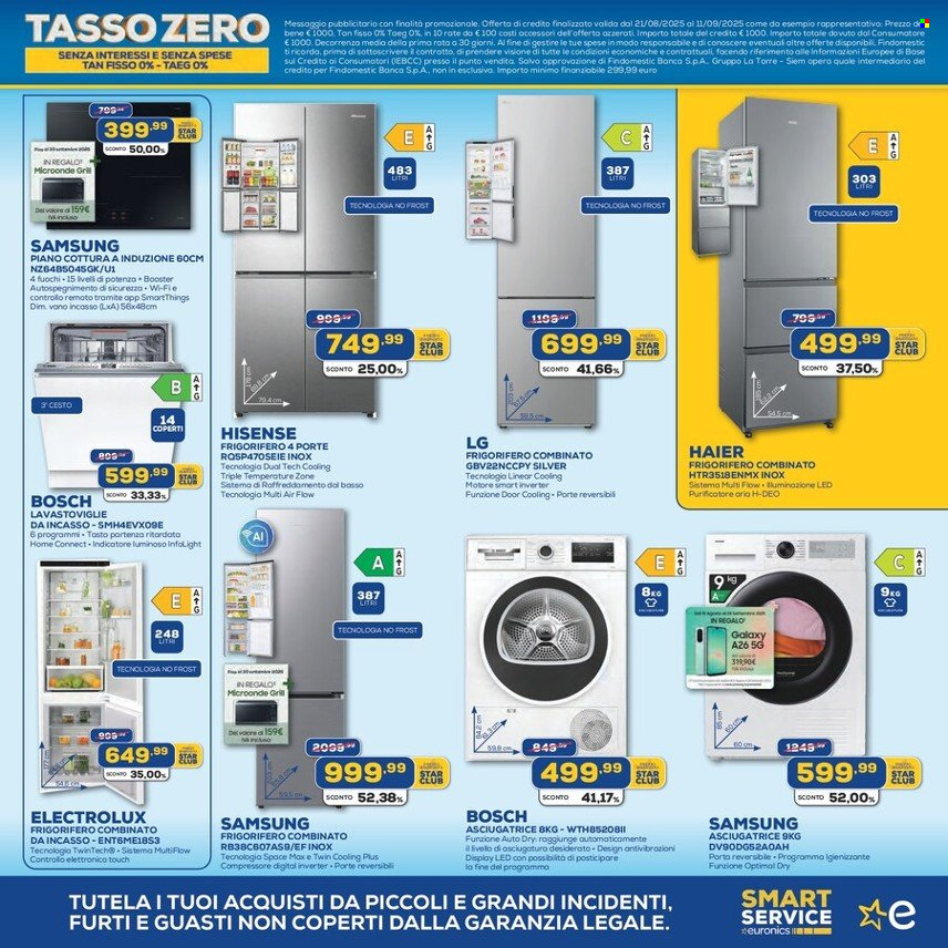 Volantino Euronics - 21/8/2025 - 11/9/2025. Pagina 11