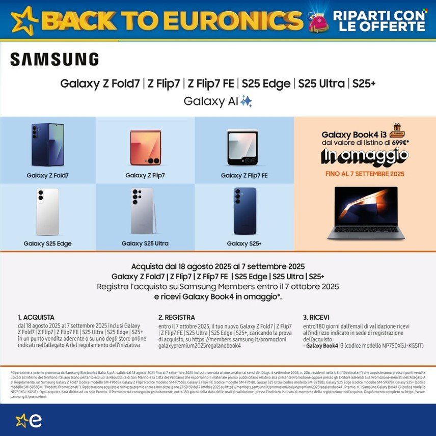 Volantino Euronics - 21/8/2025 - 11/9/2025. Pagina 14