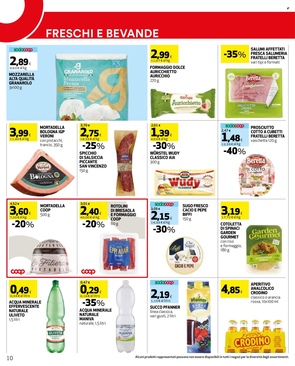Volantino Coop - 21/8/2025 - 3/9/2025. Pagina 10