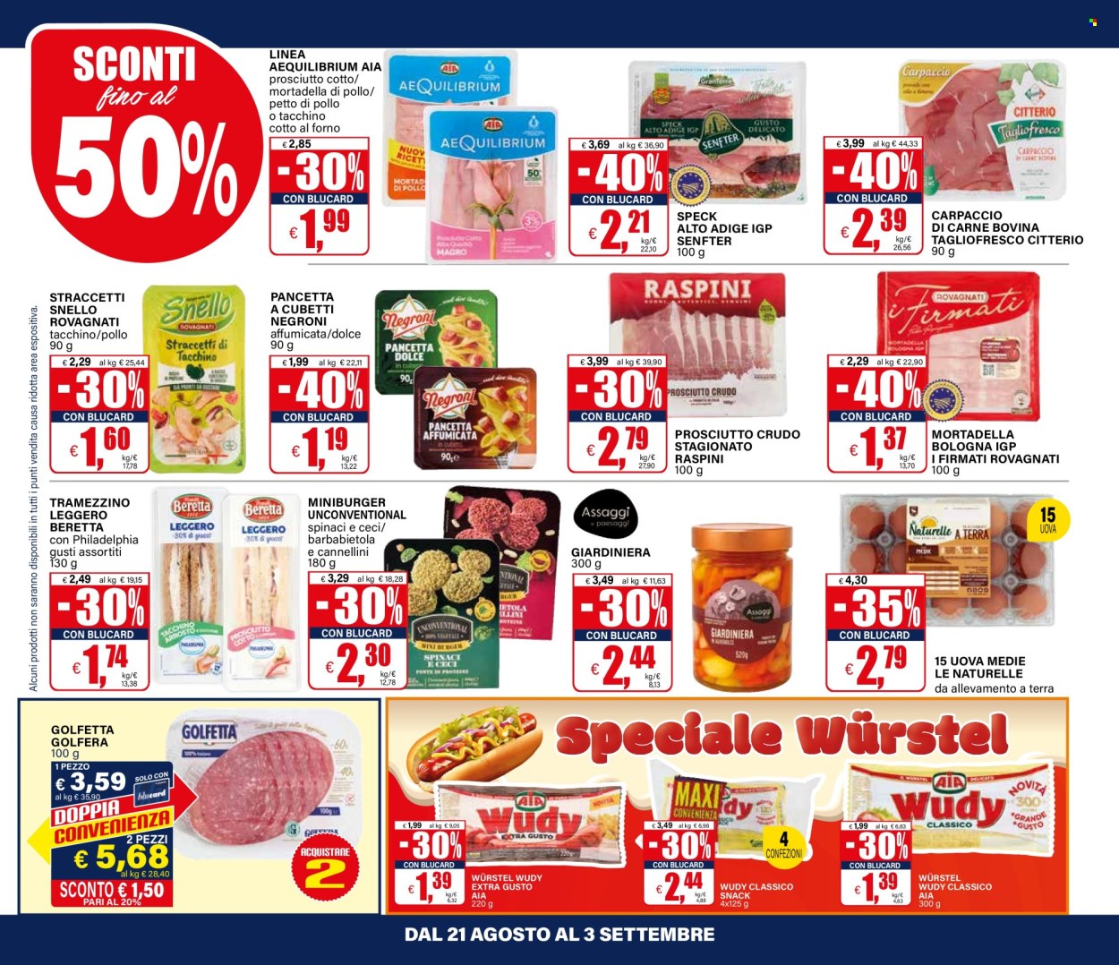 Volantino Il Gigante - 21/8/2025 - 3/9/2025. Pagina 10