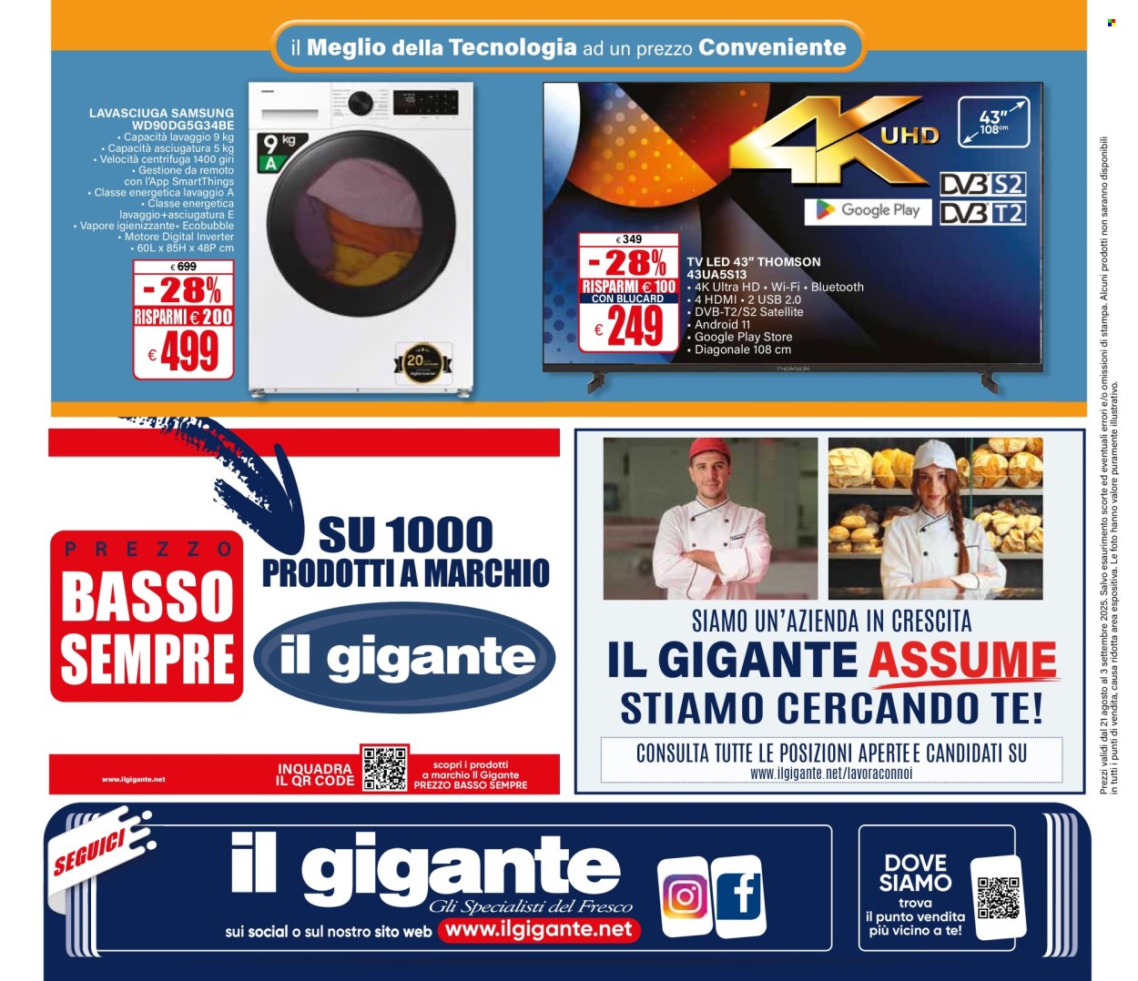 Volantino Il Gigante - 21/8/2025 - 3/9/2025. Pagina 32