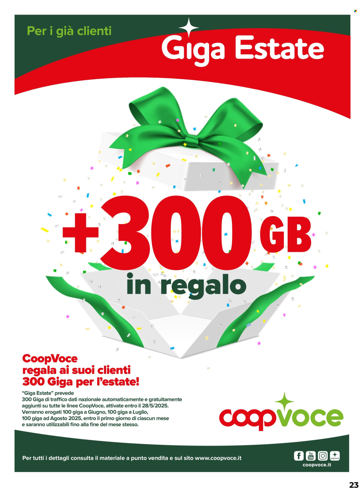Volantino Coop - 21/8/2025 - 3/9/2025. Pagina 23