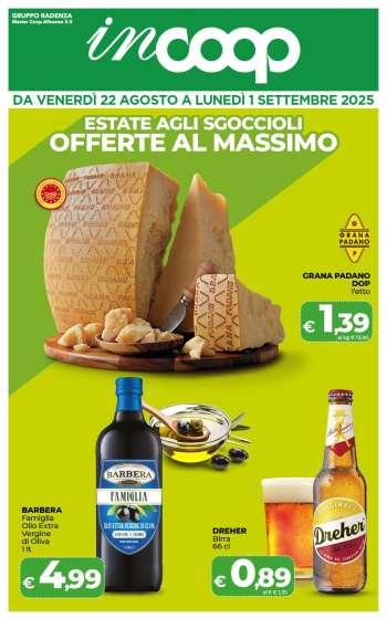 Volantino Coop - 22/8/2025 - 1/9/2025.
