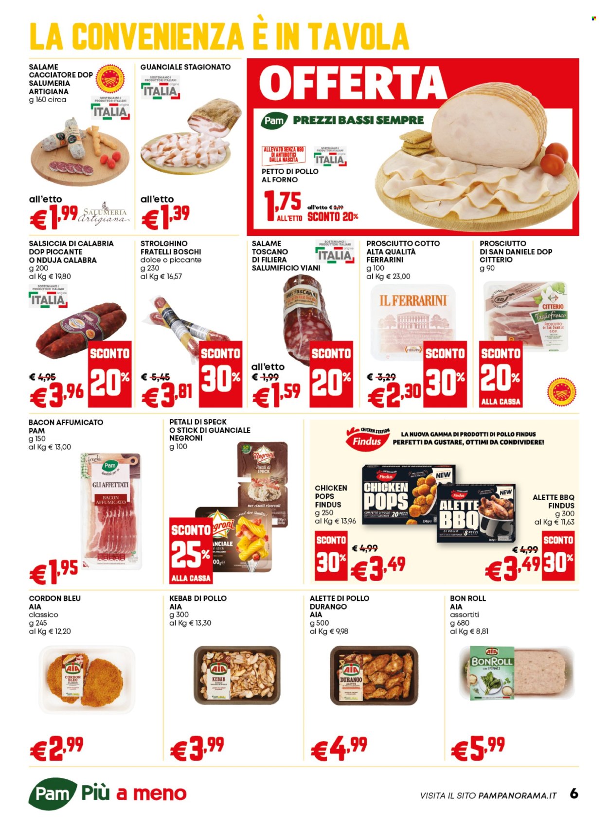 Volantino Pam Panorama - 21/8/2025 - 10/9/2025. Pagina 6