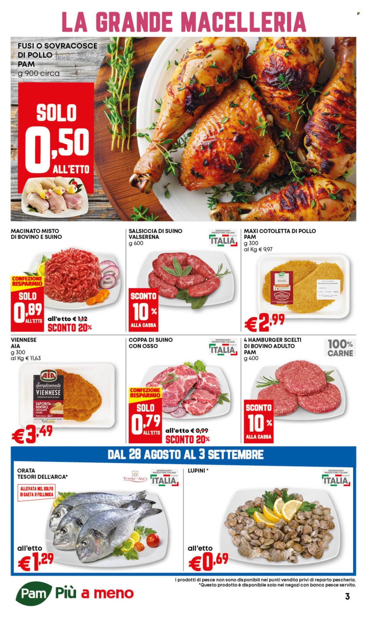 Volantino Pam Panorama - 21/8/2025 - 3/9/2025. Pagina 3